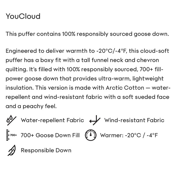 Funnel neck goose down puffer jacket - Picture 7 of 7